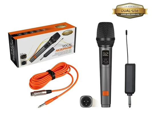 Dual-Use Professional Vocal Microphone | Studio & Karaoke Mic with Clear Sound