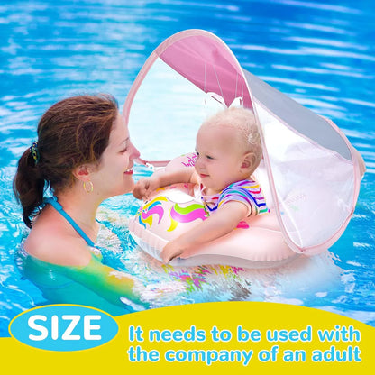 Baby Swimming Ring | Safe & Adjustable Infant Float for Pool and Bath