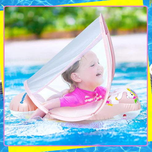 Baby Swimming Ring | Safe & Adjustable Infant Float for Pool and Bath