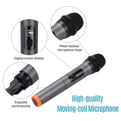 Dual-Use Professional Vocal Microphone | Studio & Karaoke Mic with Clear Sound